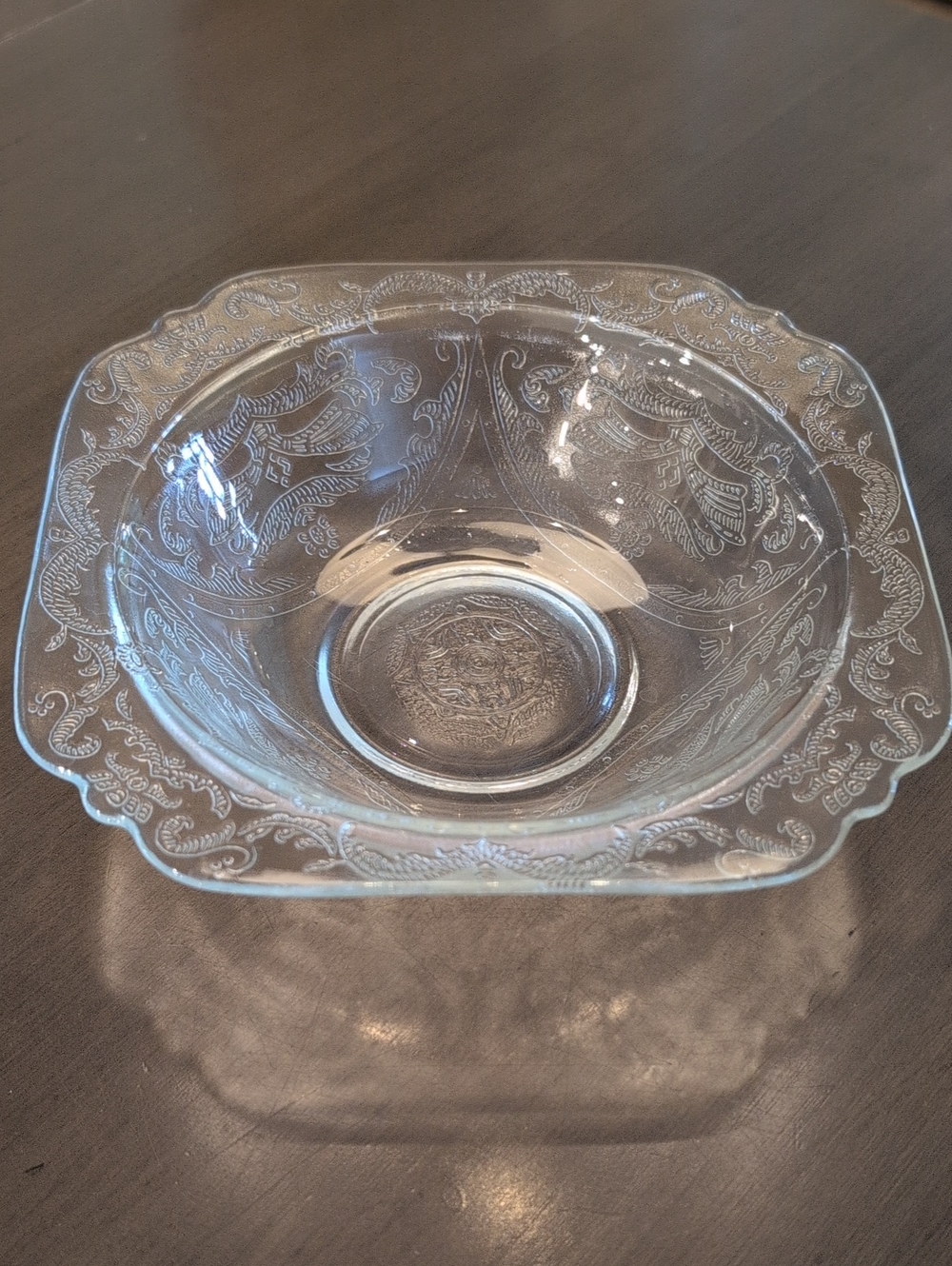 Indiana Glass Recollection Clear Soup Cereal Bowl